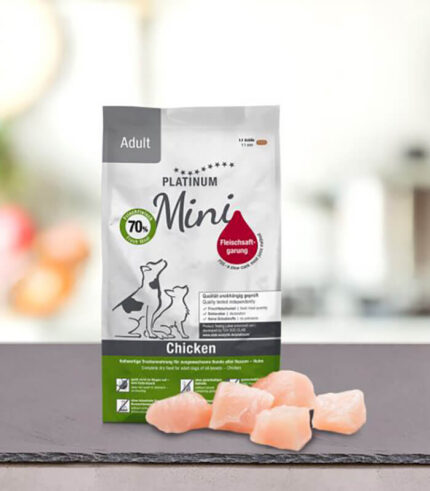PLATINUM Adult Mini Chicken - suva hrana za male pse sa piletinom (900g)