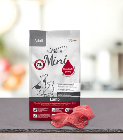PLATINUM Adult Mini Lamb - suva hrana za male pse sa jagnjetinom (900g)