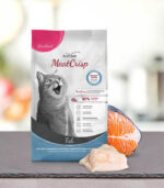 PLATINUM CAT MeatCrisp Sterilised Fish - suva hrana za sterilizovane mačke sa ribom (400g, 1,5kg)