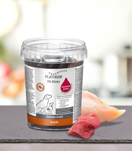 PLATINUM Fit-Sticks Chicken + Lamb - trening poslastice za pse sa piletinom i jagnjetinom (300g)