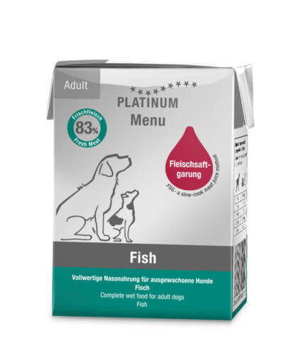 PLATINUM Menu Adult Fish - vlažna hrana za pse sa ribom (185g)