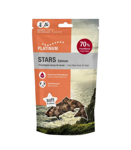PLATINUM Stars Salmon - trening poslastice za pse sa lososom (185g)
