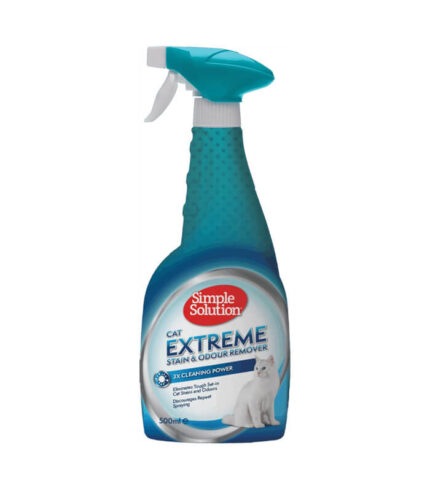 SIMPLE SOLUTION Extreme Stain & Odour Remover Cat - enzimski odstranjivač mrlja i mirisa za mačke (500ml)