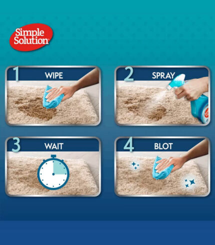 SIMPLE SOLUTION Hard Floor Stain & Odour Remover - enzimski čistač za tvrde podove (750 ml)