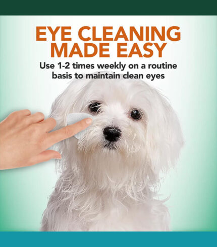 VET’S BEST Clean Eye Round Pads - maramice za čišćenje očiju za pse i mačke (100 kom)