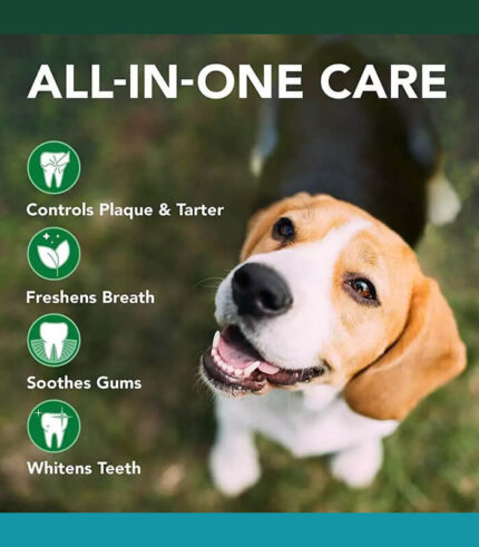 VET’S BEST Dental Powder for Dogs - dentalni prah za pse (90g)