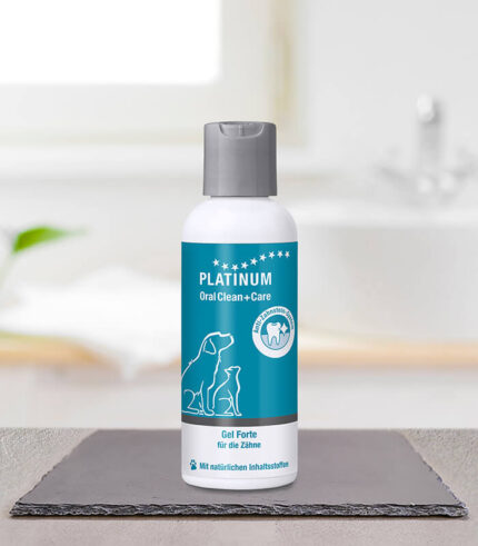 PLATINUM OralClean+Care Forte Gel - koncentrovani gel za dentalnu higijenu pasa (120 ml)