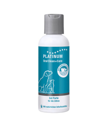 PLATINUM OralClean+Care Forte Gel - koncentrovani gel za dentalnu higijenu pasa (120 ml)