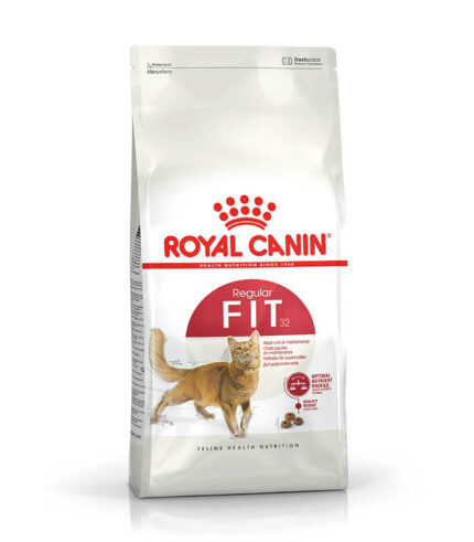 ROYAL CANIN Fit 32 - hrana za odrasle mačke sa umerenom aktivnošću i pristupom spoljašnjoj sredini (400g, 2kg, 4kg, 10kg, 15kg)