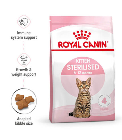 ROYAL CANIN Kitten Sterilised - hrana za sterilisane mačiće od 6 do 12 meseci starosti (400g, 2kg)