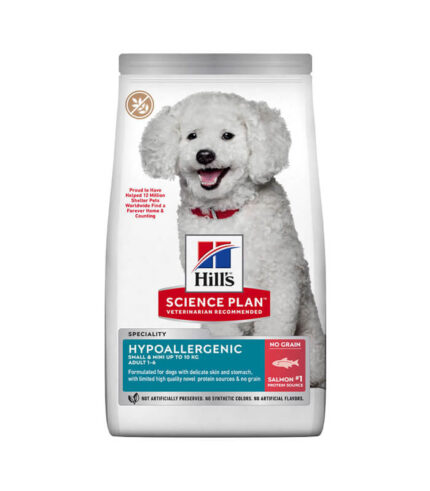 Hill’s Science Plan Adult Small & Mini Hypoallergenic - hrana za odrasle pse malih rasa sa lososom (1.5kg, 6kg)