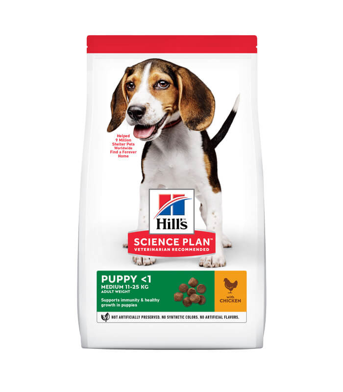 Hill’s Science Plan Medium Puppy - hrana za štence srednjih rasa sa piletinom (2.5kg, 14kg) Hill’s Science Plan Medium Puppy - hrana za štence srednjih rasa sa piletinom (2.5kg, 14kg)