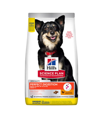 Hill’s Science Plan Perfect Digestion Small & Mini Adult 1+ - hrana za odrasle pse malih rasa sa piletinom i smeđim pirinčem (1.5kg, 6kg)