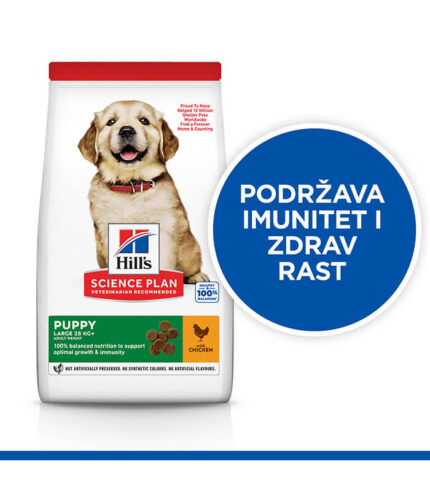 Hill’s Science Plan Puppy Large Breed - hrana za štence velikih rasa sa piletinom (14.5kg)