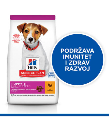 Hill’s Science Plan Puppy Small & Mini - hrana za štence sa piletinom (1.5kg, 6kg)