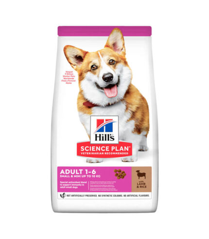 Hill’s Science Plan Small & Mini Adult - hrana za odrasle pse malih rasa sa jagnjetinom i pirinčem (1.5kg, 6kg)