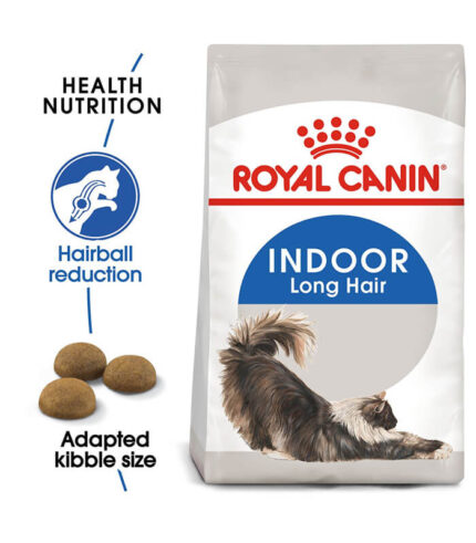 ROYAL CANIN Indoor Long Hair - hrana za dugodlake kućne mačke koje žive u zatvorenom prostoru (2kg)