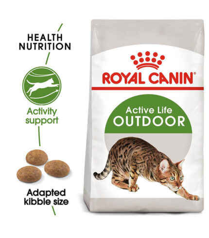 ROYAL CANIN Outdoor - hrana za aktivne mačke koje redovno izlaze napolje (400g, 2kg)