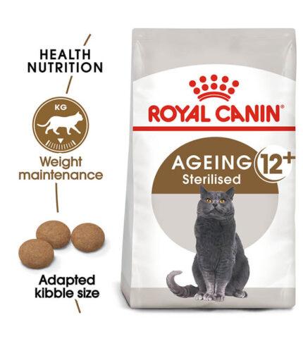 ROYAL CANIN Sterilised 12+ - hrana za sterilisane mačke starije od 12 godina (400g)