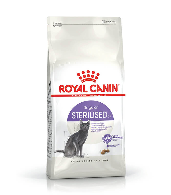 ROYAL CANIN Sterilised 37 - hrana za sterilisane mačke sklone gojenju (400g, 2kg, 4kg, 10kg) ROYAL CANIN Sterilised 37 - hrana za sterilisane mačke sklone gojenju (400g, 2kg, 4kg, 10kg)