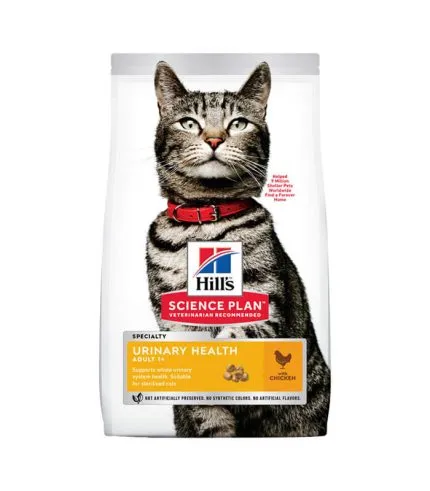 Hill’s Science Plan Adult Urinary Health - hrana za odrasle mačke sa piletinom za podršku zdravlju urinarnog sistema (1.5kg)