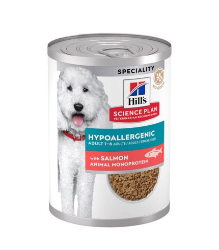 Hill’s Science Plan Hypoallergenic Adult - vlažna hrana za odrasle pse sa lososom (363g)