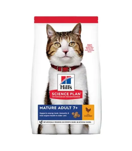 Hill’s Science Plan Mature Adult 7+ - hrana za starije mačke sa piletinom (1.5kg)