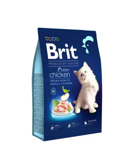 Brit Premium by Nature Cat Kitten Chicken - hrana za mačiće sa piletinom