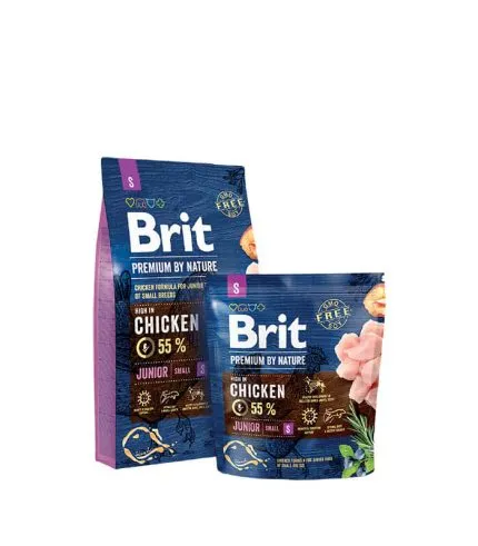Brit Premium by Nature Junior S - hrana za štence malih rasa sa piletinom