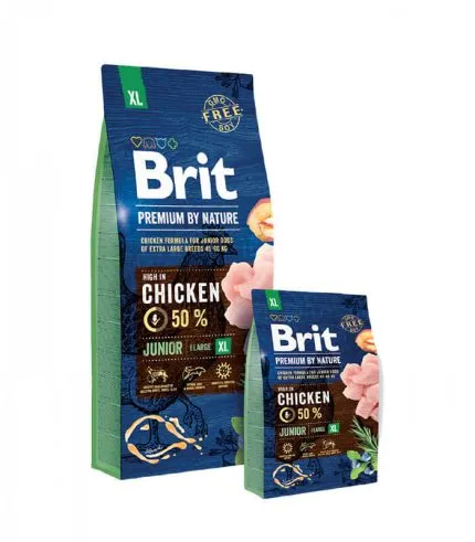 Brit Premium by Nature Junior XL - hrana za štence veoma velikih rasa sa piletinom
