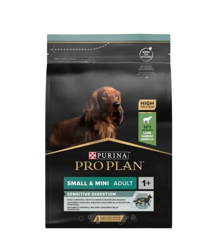 PURINA PRO PLAN Sensitive Digestion Small & Mini Adult Lamb - hrana za odrasle pse malih i veoma malih rasa sa jagnjetinom (700g, 3kg)