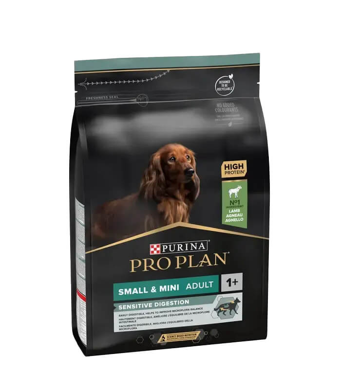 PURINA PRO PLAN Sensitive Digestion Small & Mini Adult Lamb - hrana za odrasle pse malih i veoma malih rasa sa jagnjetinom (700g, 3kg) PURINA PRO PLAN Sensitive Digestion Small & Mini Adult Lamb - hrana za odrasle pse malih i veoma malih rasa sa jagnjetinom (700g, 3kg)
